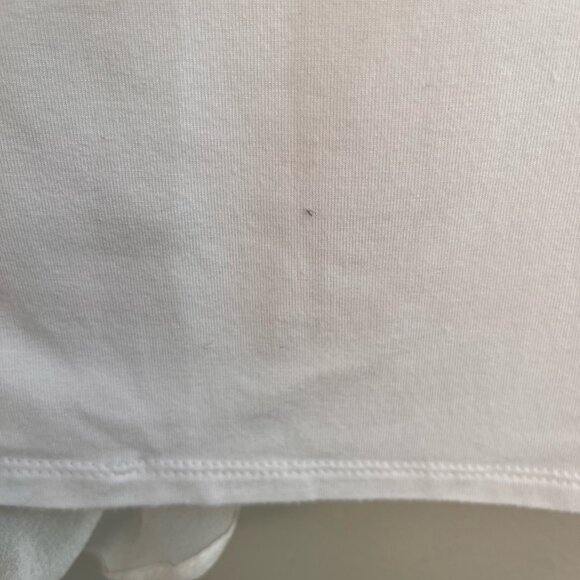 Elie Tahari White Silk Asymmetrical Layered Tank Top Small - Picture 8 of 8